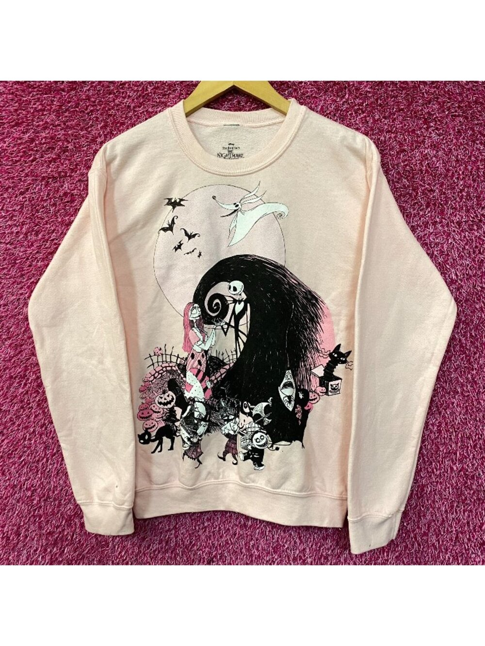 Disney The Nightmare Before Christmas Graphic Crewneck Sweatshirt Small